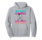 Im Beauty Streets Soccer Daughter Hoodie - Graphic Print Unisex