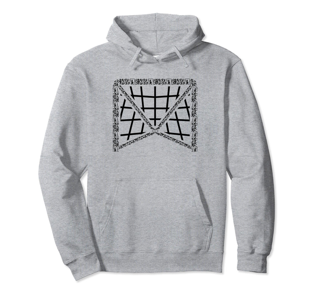 Lacrosse Goal Lax Lacrosse Goalkeeper Hoodie - Novelty Apparel Unisex