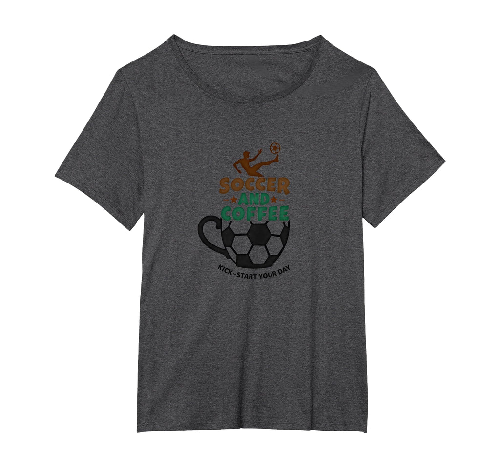 Soccer Mom Soccer And Coffee Kick Sweatshirt - Novelty Apparel Unisex