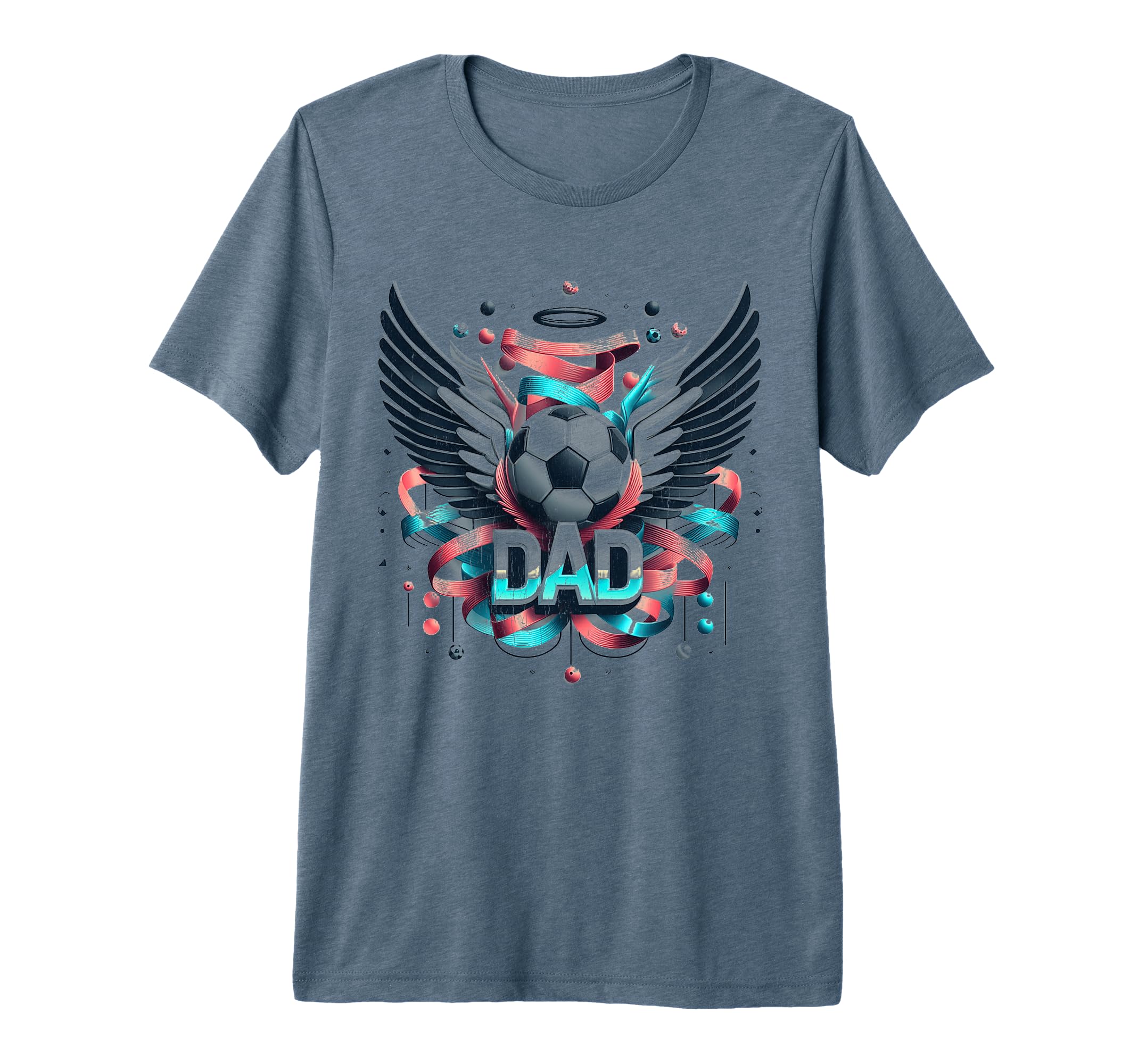 Soccer Dad Family Matching Dad Fathers T-Shirt - Unique Graphic Men Women