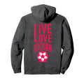 Funny Soccer Sayings Matchday Hoodie - Casual Everyday Wear for Adults