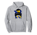 Bosnian Bosnia And Herzegovina Flag Hoodie - Custom Art Print for Adults