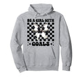 Be Goals Soccer Coquette Bow Hoodie - Streetwear Style Men Women