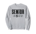 Senior 2026 Soccer Heartbeat Class 26 Sweatshirt - Custom Art Print Unisex