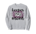 Proud Soccer Goalkeeper Mom Soccer Sweatshirt - Minimalist Print Unisex