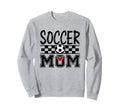 Groovy Soccer Mom Mother Soccer Mom Sweatshirt - Graphic Print Men Women