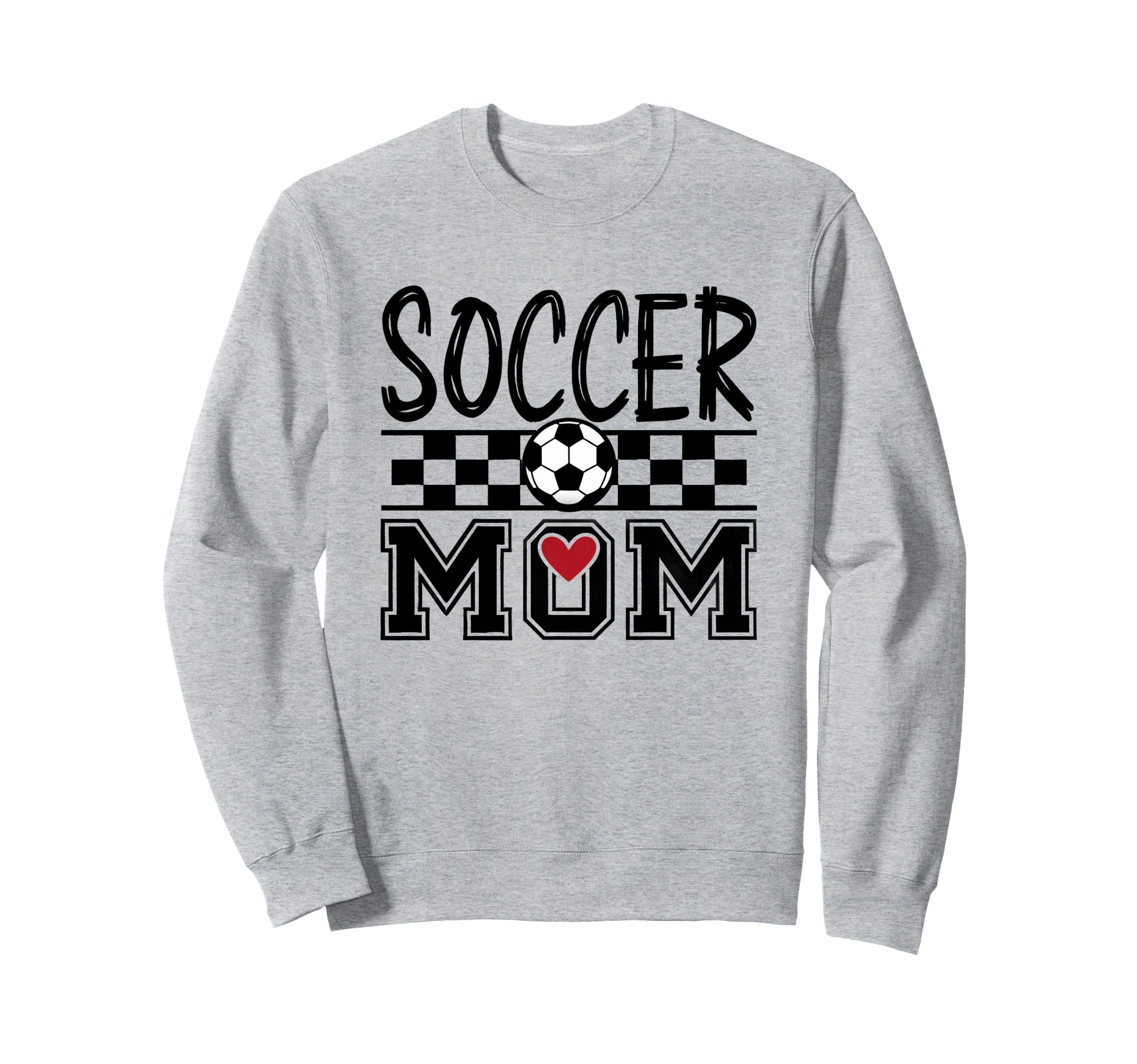 Groovy Soccer Mom Mother Soccer Mom Sweatshirt - Graphic Print Men Women