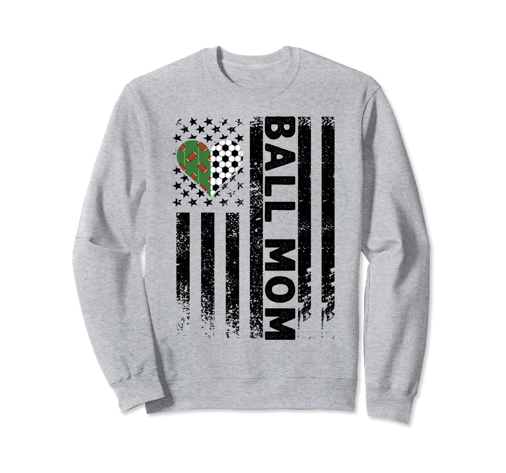 Ball Mom Sport Sweatshirt - Fun Novelty Design Men Women