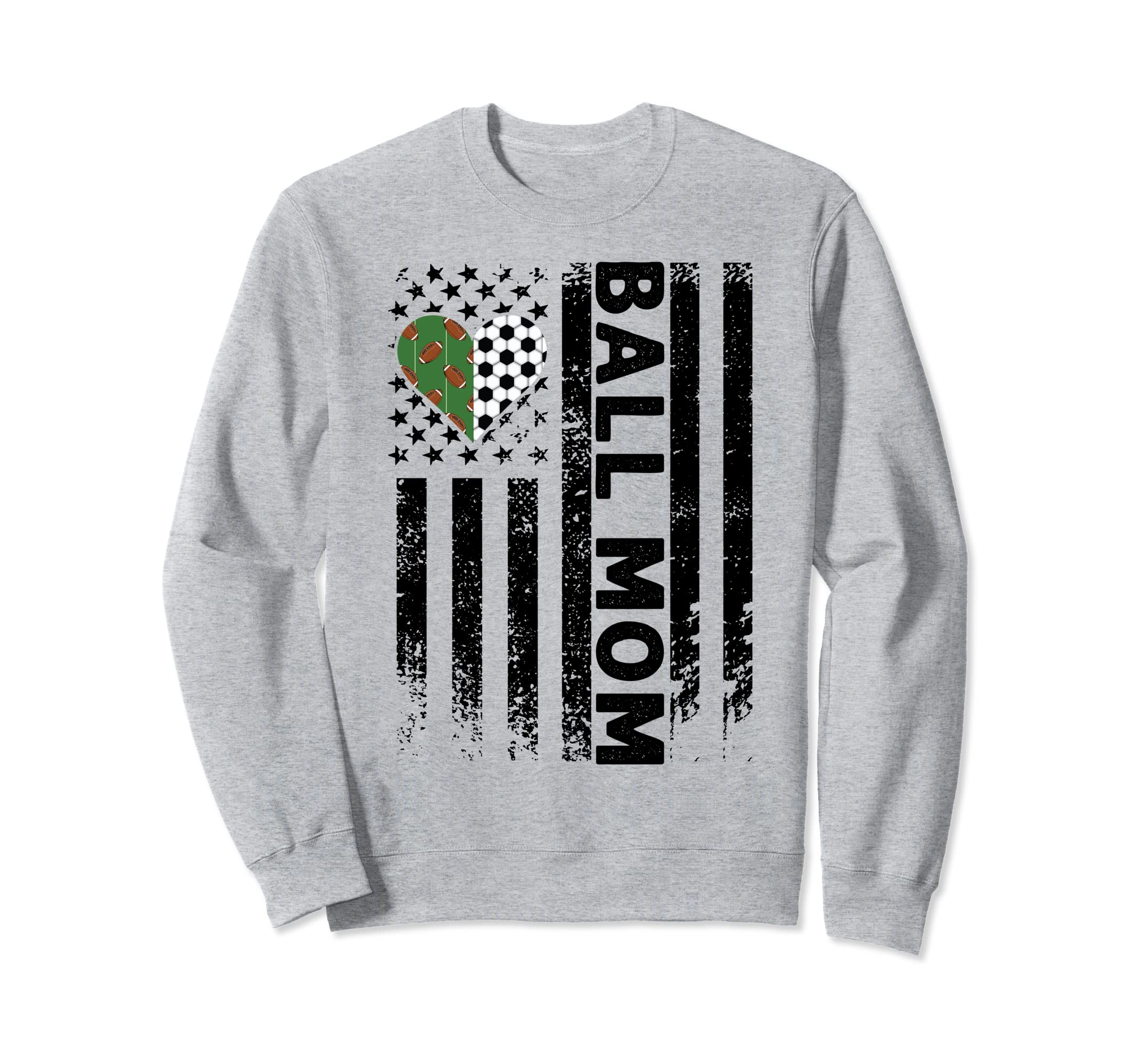 Ball Mom Sport Sweatshirt - Fun Novelty Design Men Women