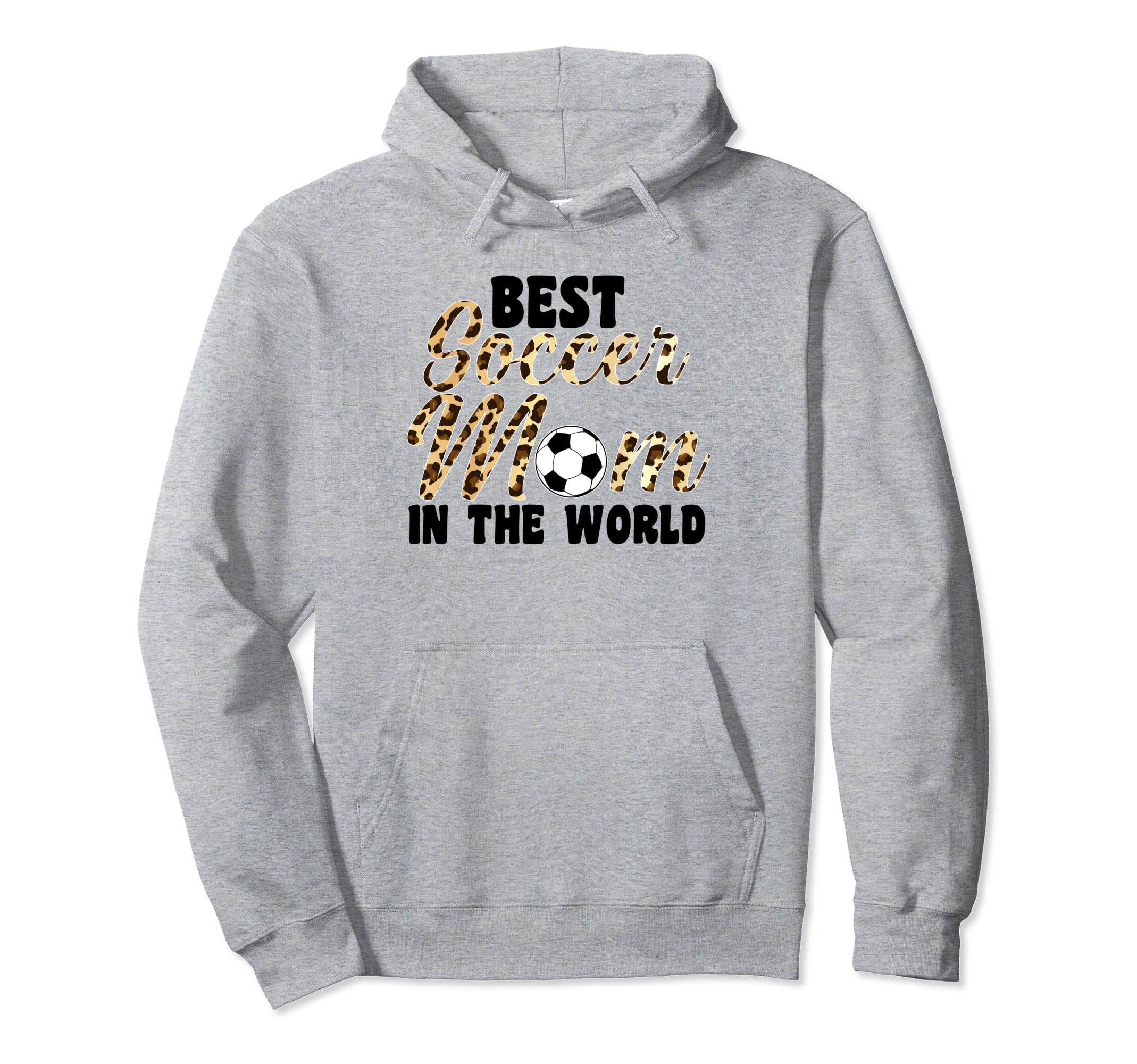 Best Soccer Mom World Soccer Hoodie - Fun Novelty Design Men Women