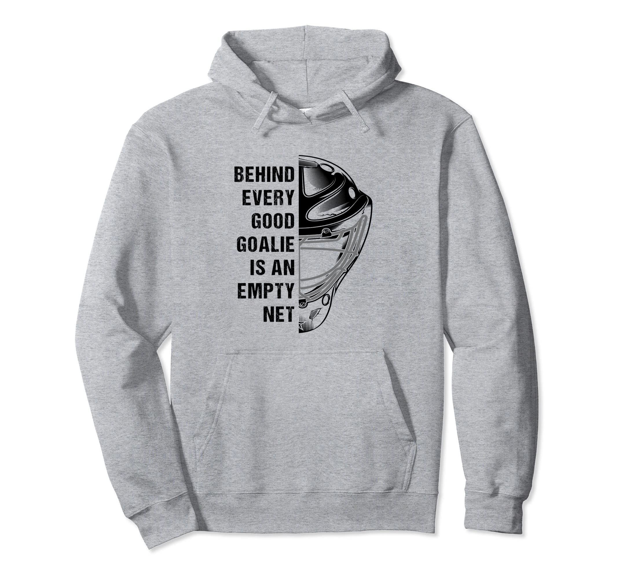 Hockey Goalkeeper Mask Player Outfit Ice Hoodie - Graphic Print Men Women