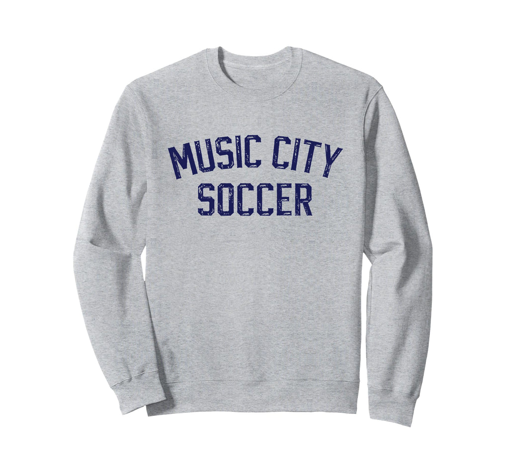 Soccer Nashville Music City Sweatshirt - Casual Everyday Wear Unisex