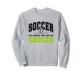Soccer Mom Soccer Player Soccer Sweatshirt - Trendy Graphic Men Women