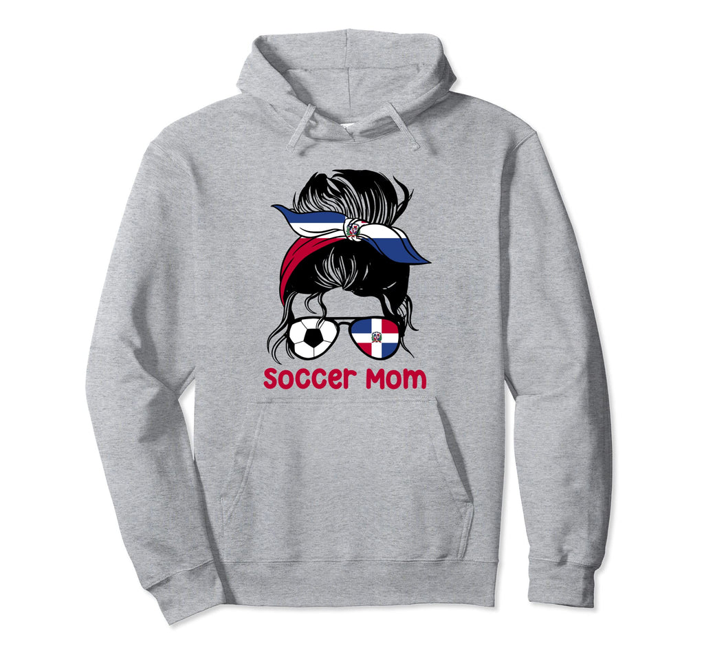 Soccer Mom Dominican Messy Bun Hoodie - Casual Everyday Wear Men Women