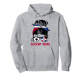 Soccer Mom Dominican Messy Bun Hoodie - Casual Everyday Wear Men Women