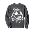 Senior Soccer Pj 2024 Class 2024 Sweatshirt - Fun Novelty Design Unisex
