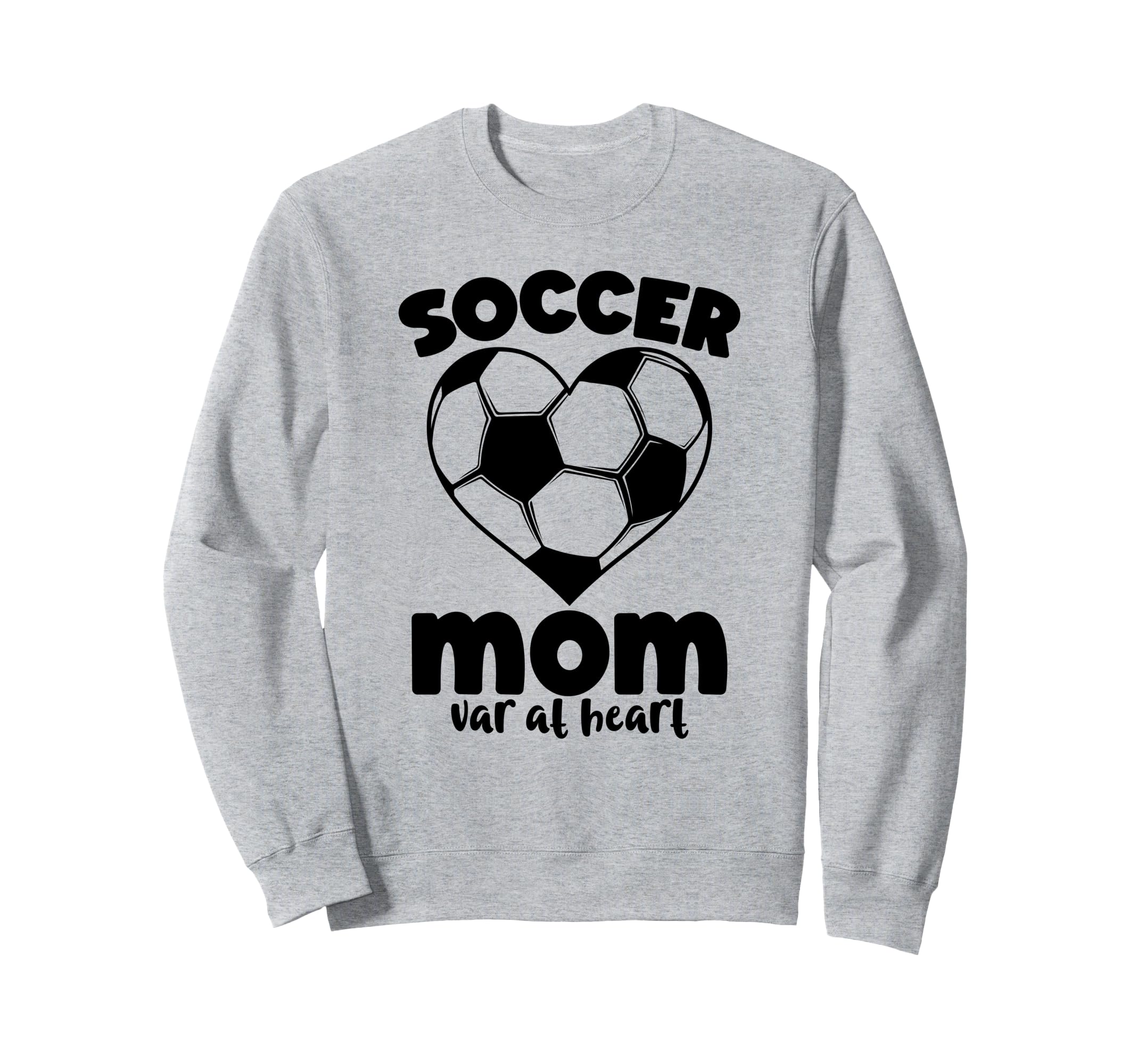 Game Day Soccer Mom 3D Heart And Sweatshirt - Trendy Graphic for Adults