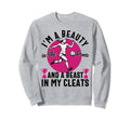 Im Beauty Streets Soccer Daughter Sweatshirt - Custom Art Print for Adults