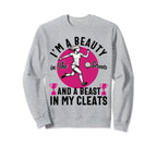 Im Beauty Streets Soccer Daughter Sweatshirt - Custom Art Print for Adults