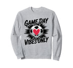 Groovy Soccer Soccer Game Day Sweatshirt - Minimalist Print for Adults