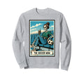 Soccer Mom Life Game Day Skeleton Sweatshirt - Minimalist Print Unisex