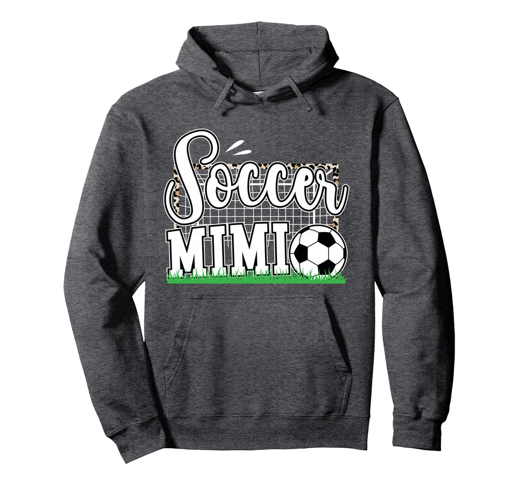Soccer Mimi Grandma Proud Mimi Soccer Hoodie - Graphic Print for Adults