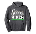 Soccer Mimi Grandma Proud Mimi Soccer Hoodie - Graphic Print for Adults