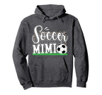 Soccer Mimi Grandma Proud Mimi Soccer Hoodie - Graphic Print for Adults