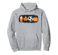 Fall Vibes Pumpkin Spice Soccer Hoodie - Custom Art Print for Adults