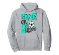 2Nd Grade Soccer First Day School Teal Hoodie - Minimalist Print Men Women