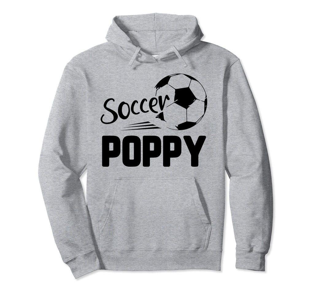 Soccer Poppy Love Soccer Player Hoodie - Casual Everyday Wear for Adults