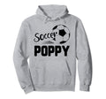 Soccer Poppy Love Soccer Player Hoodie - Casual Everyday Wear for Adults