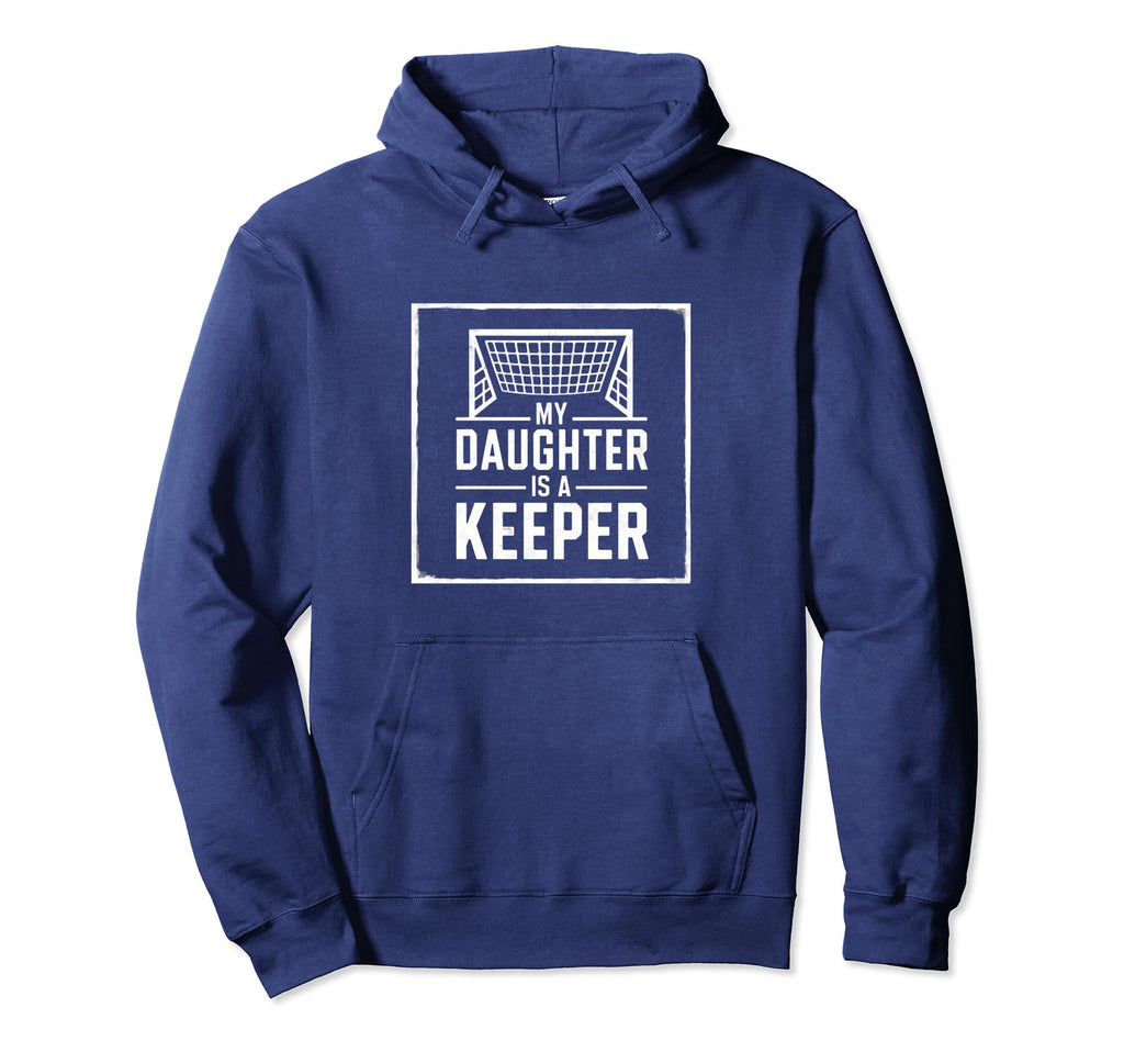 Goalkeeper Daughter Hoodie - Trendy Graphic for Adults