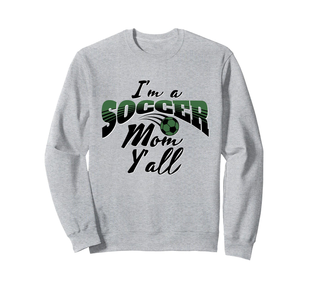 Mom Soccer Lover Soccer Mom Gift Dark Sweatshirt - Unique Graphic Unisex