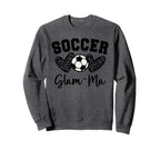 Soccer Glam Ma Matching Family Sweatshirt - Aesthetic Graphic Men Women