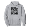 Loud Proud Soccer Mom Mother Sport Hoodie - Aesthetic Graphic Unisex