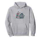 Eat Sleep Soccer Repeat Funny Soccer Hoodie - Graphic Print for Adults