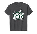Soccer Dad Louder Than Mom Dark Heather T-Shirt - Streetwear Style Unisex
