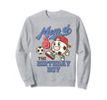 Soccer Mama Birthday Party Mom Son Sweatshirt - Trendy Graphic Men Women