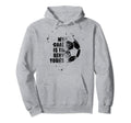 My Goal Is To Deny Yours Soccer Goalie Hoodie - Novelty Apparel for Adults