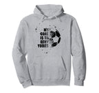 My Goal Is To Deny Yours Soccer Goalie Hoodie - Novelty Apparel for Adults