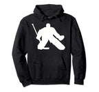 Hockey Goalie Hoodie - Unique Graphic for Adults