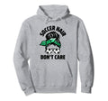 Soccer Hair Dont Care Soccer Player Messy Hoodie - Unique Graphic Unisex