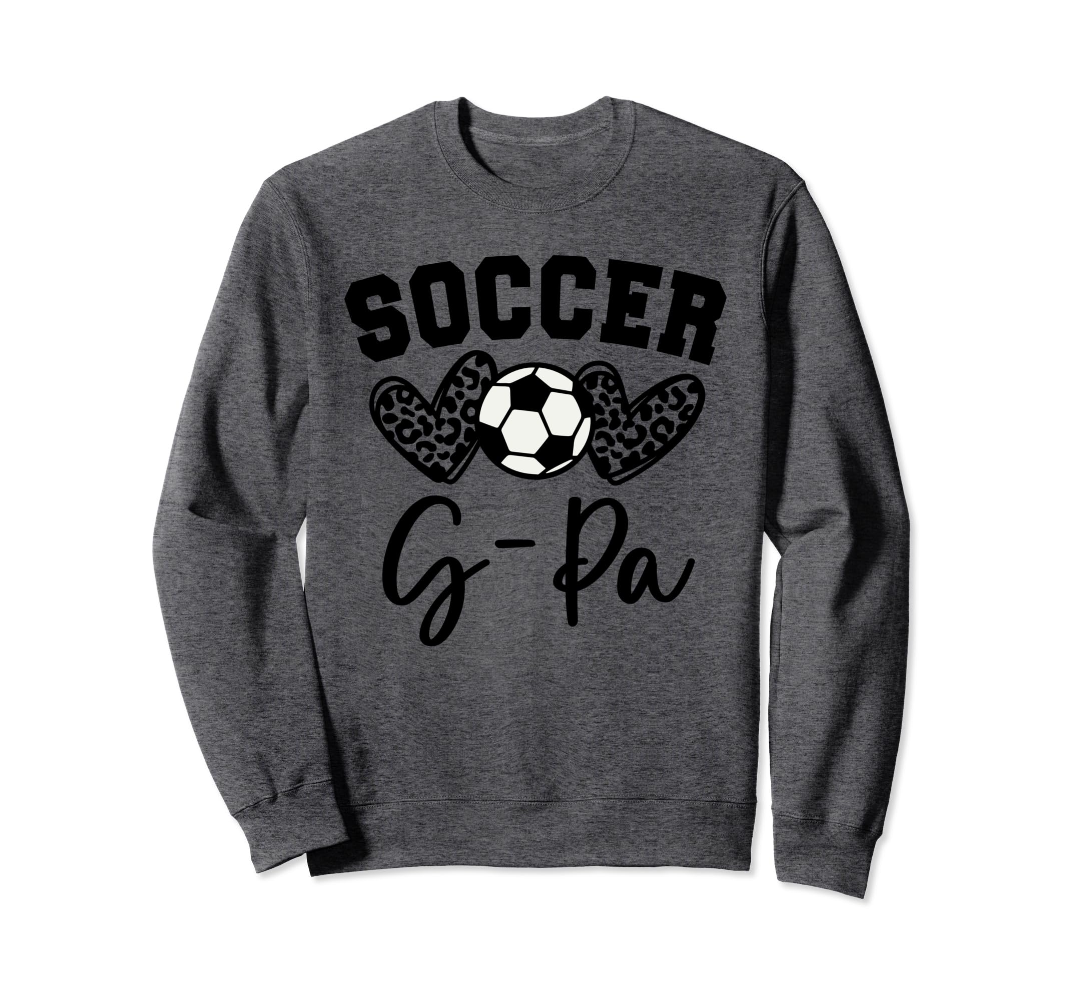 Soccer G Pa Matching Family Soccer Sweatshirt - Minimalist Print Men Women