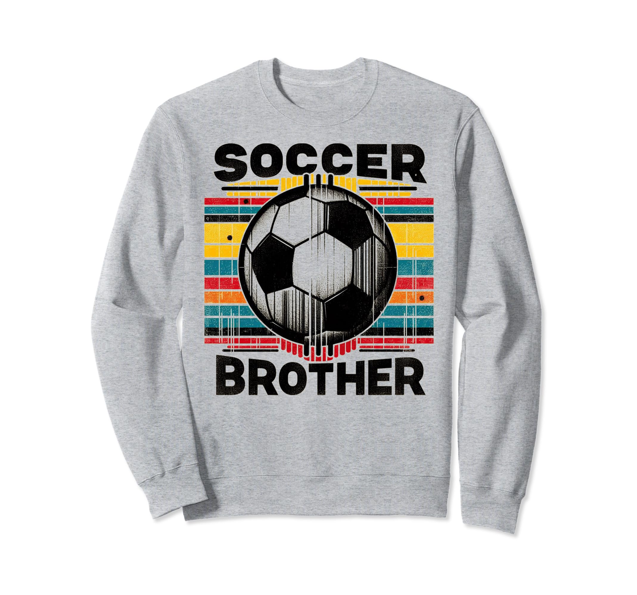 Soccer Brother Family Matching Sweatshirt - Fun Novelty Design Men Women