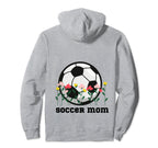 Soccer Mom Soccer Lovers Player Hoodie - Custom Art Print for Adults