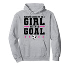 Always Choose To Be Soccer Game Hoodie - Unique Graphic Men Women