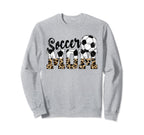 Soccer Mom Funny Sport Sweatshirt - Novelty Apparel for Adults