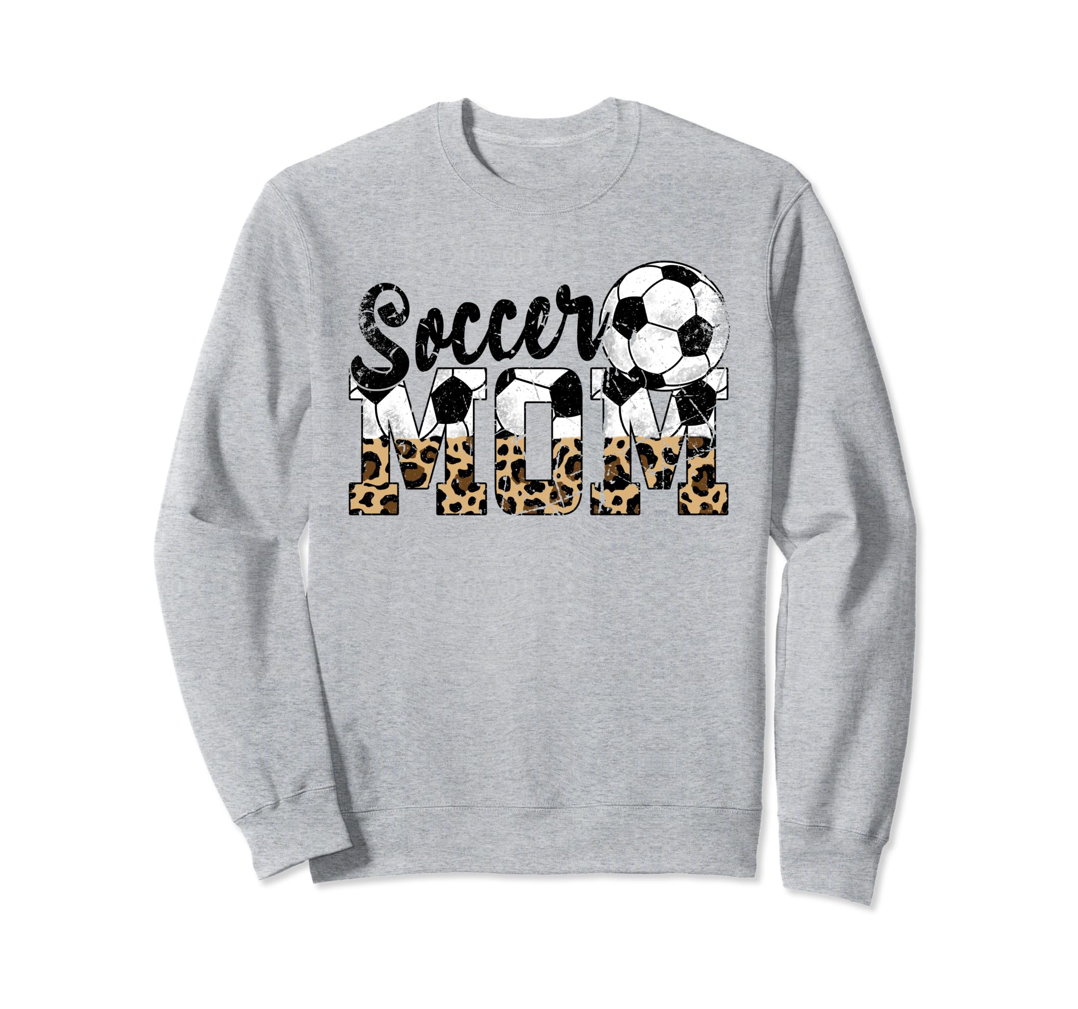 Soccer Mom Funny Sport Sweatshirt - Novelty Apparel for Adults