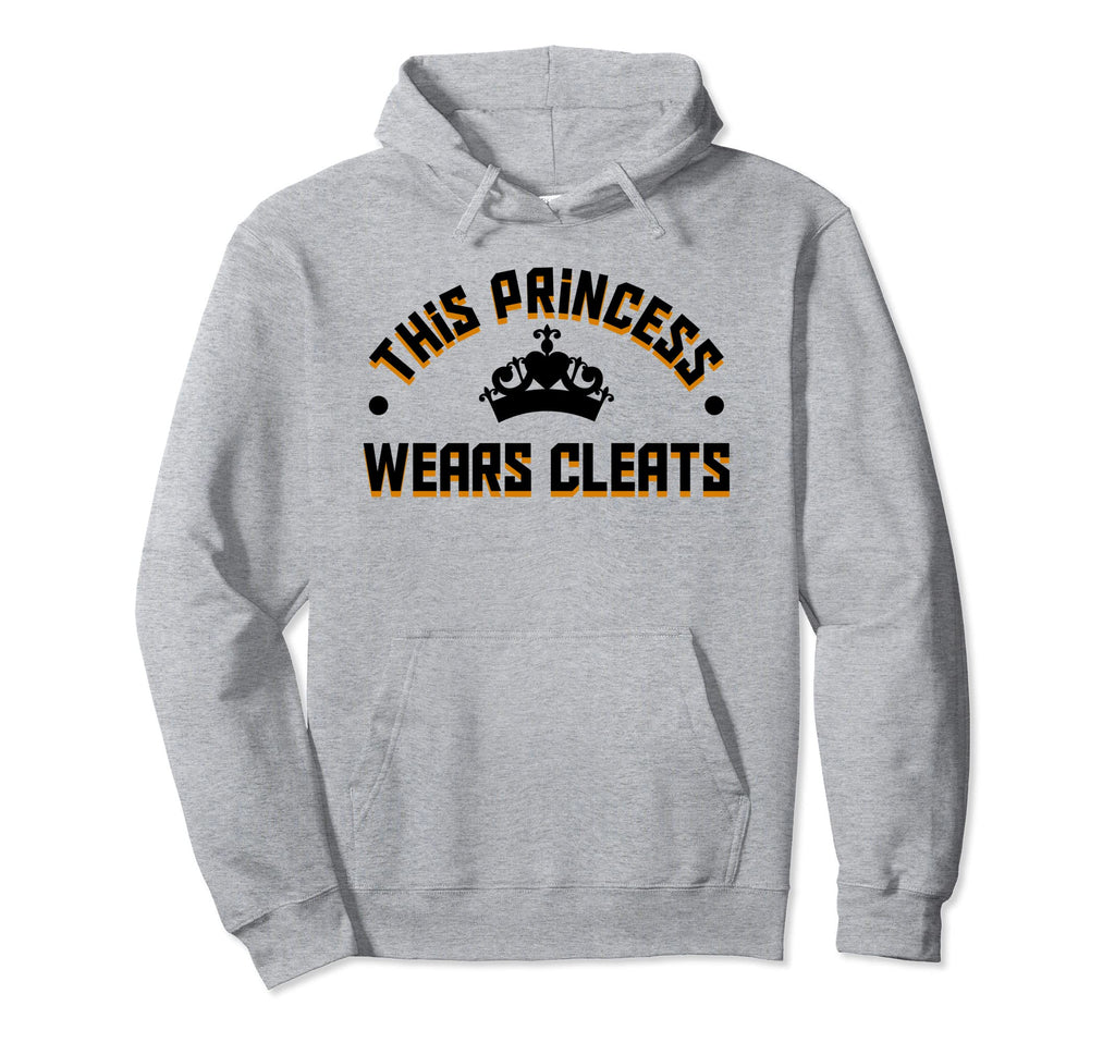 This Princess Wears Cleats Soccer Hoodie - Trendy Graphic Men Women
